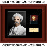 Mark Twain Photo Matted Photo Display 11X14 - 2959