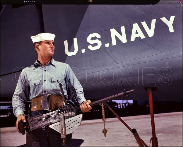 1942 US Sailor 8X10 Photo - WWII - 3123
