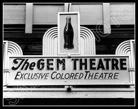 1939 Waco Texas Colored Theater 11X14 Photo - 2583