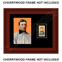 Honus Wagner T206 Card Matted Photo Display 8X10 - Pirates - 1616