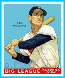 1933 Goudey Ted Williams Fantasy Card - Boston Red Sox - 3335