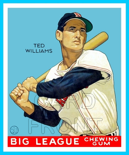 1933 Goudey Ted Williams Fantasy Card - Boston Red Sox - 3335