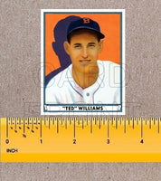 1941 Play Ball Ted Williams Reprint Card - Boston Red Sox - 3363