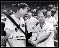 Ted Williams Rocky Marciano 8X10 Photo - Autographed Boston Red Sox - 2090
