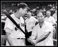 Ted Williams Rocky Marciano 8X10 Photo - Boston Red Sox - 2089