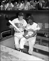 Ted Williams Minnie Minoso 8X10 Photo - 1959 Red Sox Indians - 3321