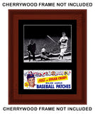 Ted Williams 1955 Sugar Crisp Matted Photo Display 11X14 - Red Sox - 1618