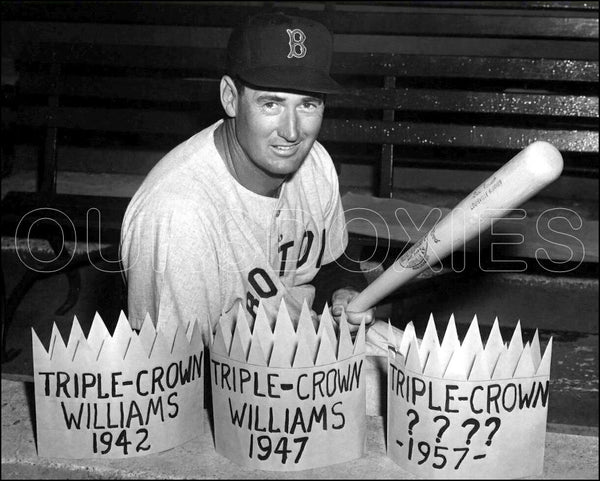 Ted Williams 8X10 Photo - 1957 Boston Red Sox - 3317