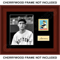 Ted Williams 1933 Goudey Card Matted Photo Display 11X14 - Red Sox - 1619