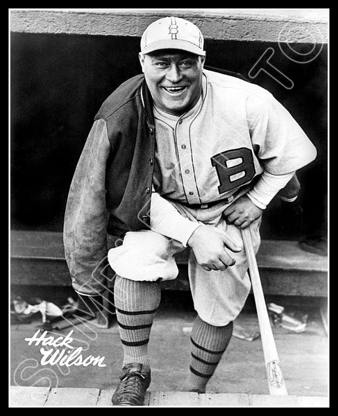 Hack Wilson 8X10 Photo - 1932 Brooklyn Dodgers - 843