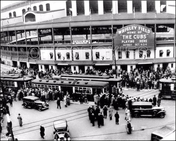 1945 Wrigley Field 8X10 Photo - Chicago Cubs World Series - 67