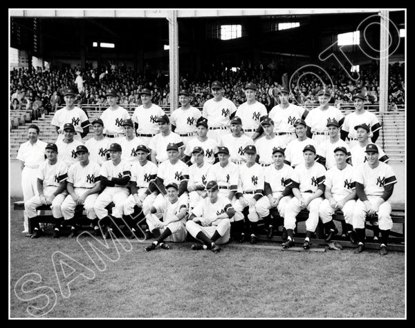 1948 New York Yankees 11X14 Photo - Dimaggio Berra Rizzuto Lopat - 2209