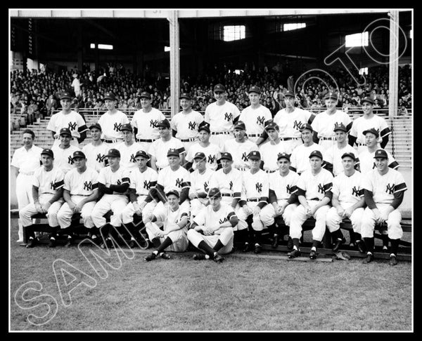 1948 New York Yankees 8X10 Photo - Dimaggio Berra Rizzuto Lopat - 2208