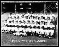 1963 New York Yankees 8X10 Photo - Mantle Berra Ford - 2214