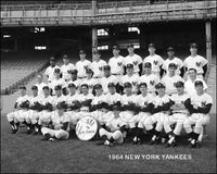 1964 New York Yankees 8X10 Photo - Mantle Ford Maris - 2284