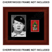 Cy Young T205 Card Matted Photo Display 8X10 - Cleveland Naps - 2290