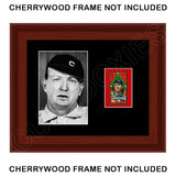 Cy Young T205 Card Matted Photo Display 8X10 - Cleveland Naps - 2290