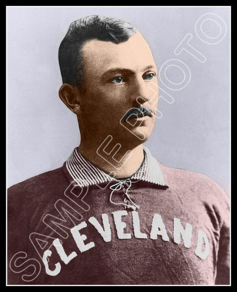 Cy Young Colorized 8X10 Photo - Cleveland Spiders - 848