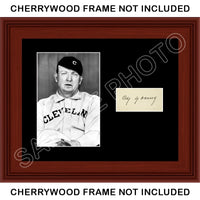 Cy Young Matted Photo Display 8X10 - Cleveland Naps - 851